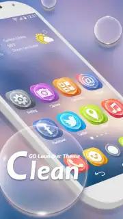 Clean GO Launcher Theme screenshot 5