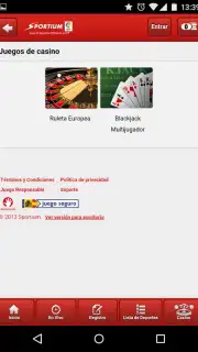 Sportium screenshot 2