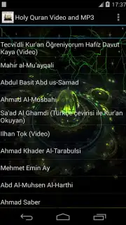 Holy Quran video and MP3 screenshot 5