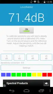 LevelMeter screenshot 3