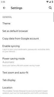 Yandex Browser (alpha) screenshot 17