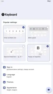 Yandex Keyboard screenshot 23