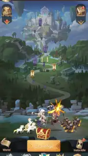 Idle League: Rise of Gods screenshot 1
