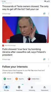 Google News screenshot 8