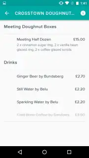 Deliveroo screenshot 4