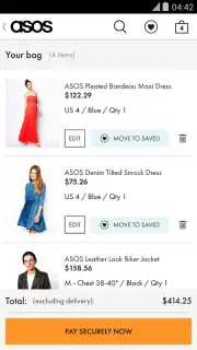 ASOS screenshot 1