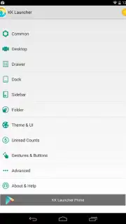 KK Launcher screenshot 1