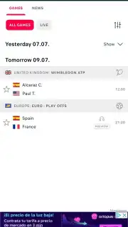 FlashScore screenshot 6