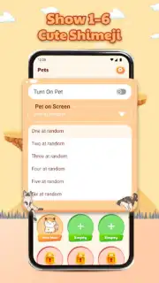 Pet On Screen - Shimeji Kawaii screenshot 1