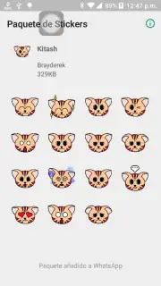 Kitash Sticker Pack screenshot 1