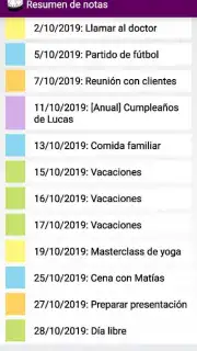 Calendario Laboral Argentina screenshot 2