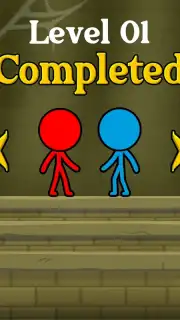 Red and Blue Stickman screenshot 7