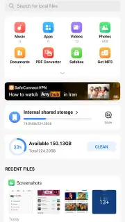 SHAREit - Connect & Transfer screenshot 2