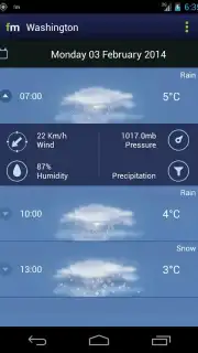 Freemeteo screenshot 4