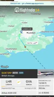 Flightradar24 screenshot 19