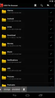 USB File Browser screenshot 2