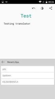 Hub Keyboard screenshot 1