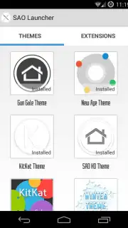 SAO Launcher screenshot 3