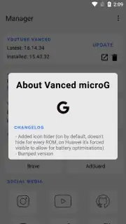 Vanced microG screenshot 5