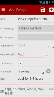 Calories! screenshot 3