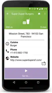 ViaOpta Nav screenshot 9