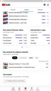 YouTube Studio screenshot 16