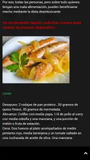 Dieta de 7 dias screenshot 1