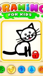 Drawing for Kids! Coloring Children Games Toddlers screenshot 3