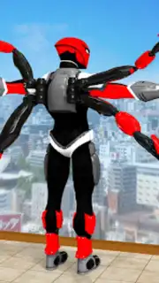 Black Spider Rope Superhero screenshot 4