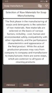 Soap Manufacture screenshot 3