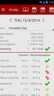 Calories! screenshot 7