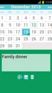 Calendar Monthly screenshot 2