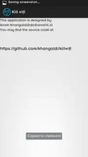 Kill wifi screenshot 1