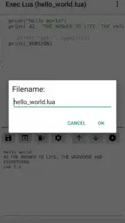 Exec Lua screenshot 11