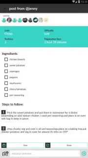 Recipes Troupe screenshot 4
