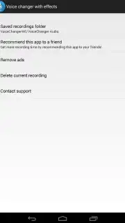 Voice Changer With Effects screenshot 1