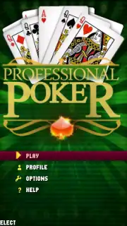Professional Poker Lite screenshot 1