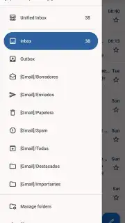 Thunderbird screenshot 1