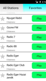 Hungarian Radio Online screenshot 1