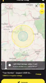 Nuke Map screenshot 1