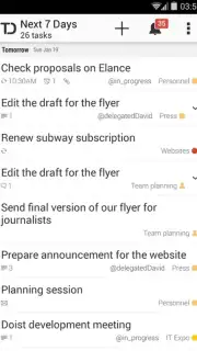 Todoist screenshot 3