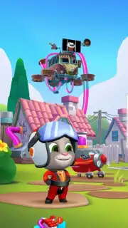 Talking Tom Sky Run screenshot 3
