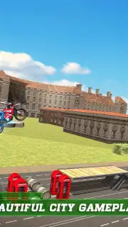London City Motorbike Stunt Riding Simulator screenshot 2