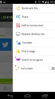 CM Browser screenshot 4
