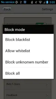 Call Blocker screenshot 1