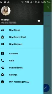 PAK messenger Voice And Chat screenshot 1