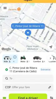 inDrive screenshot 1