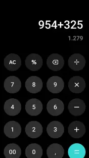 Calculator screenshot 1