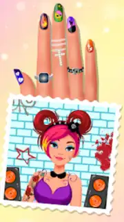 Nail Salon Game Girls Nail art screenshot 2