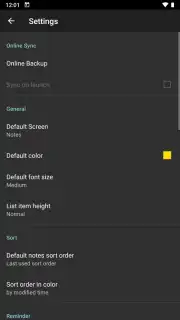 ColorNote Notepad screenshot 13